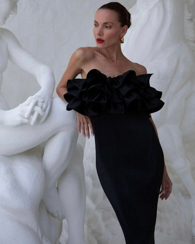 L’idee Paris Tube Dress - 10 / Black - Dresses