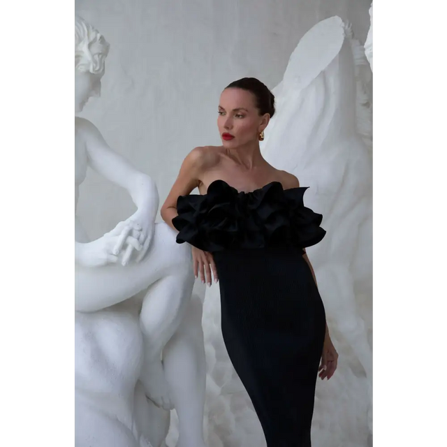 L’idee Paris Tube Dress Black - 8 / Black - Dresses