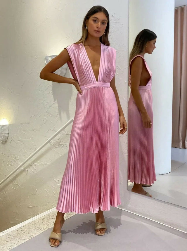Lidee Pink Gala Gown - 8 / Pink - Dresses
