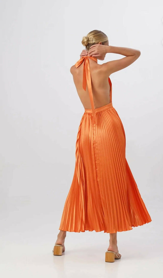 L’Idee Renaissance Gown Orange Size 8 - 8 / Orange - Dresses