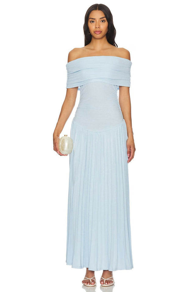 Lioness Field Of Dreams Maxi - 6 / Blue - Dresses