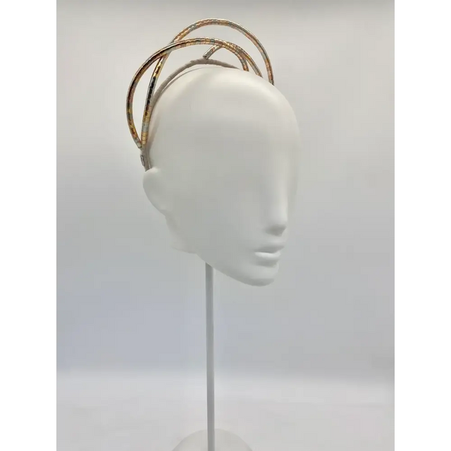 Lisa Hughes Millinery - Touch of Gold - Gold - Headwear