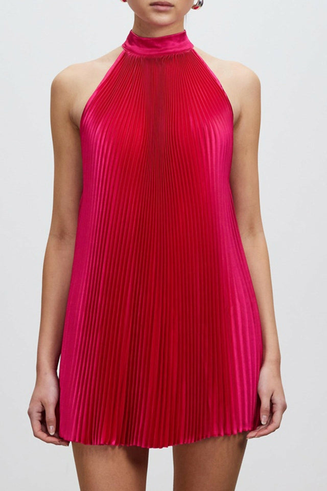 L’Ldee Amour Mini in Punch Pink Size 8 - 8 / Red - Dresses