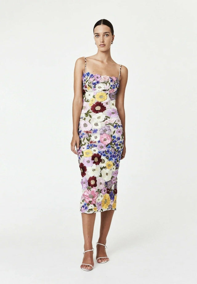 Rachel Gilbert Nya Dress Floral Size 3/AU12