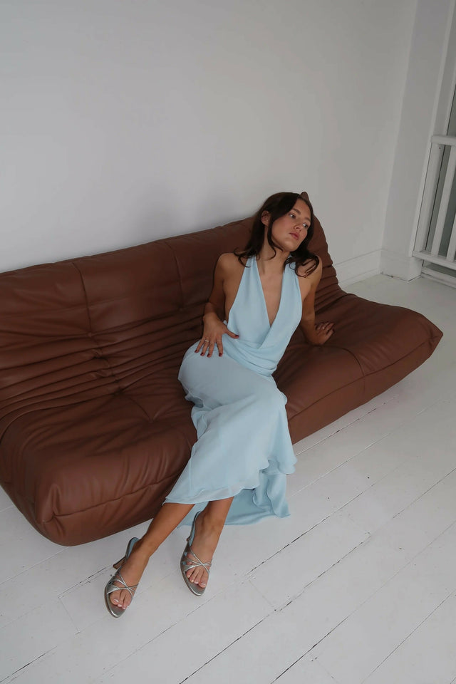 MADISON GRACE The Rae Skirt & Top - 6 / Blue - Outfit Sets