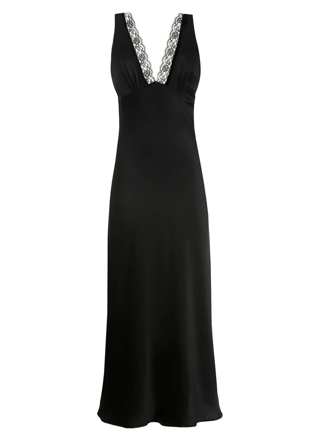 Maison Essentiele Vintage Maxi Black - 6 / Black - Dresses