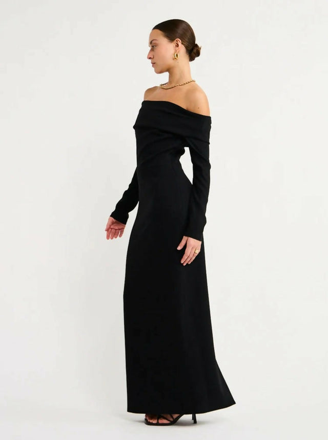 Manning Cartell Another Time Off-shoulder Dress Black Size 14 - 14 / Black - Dresses