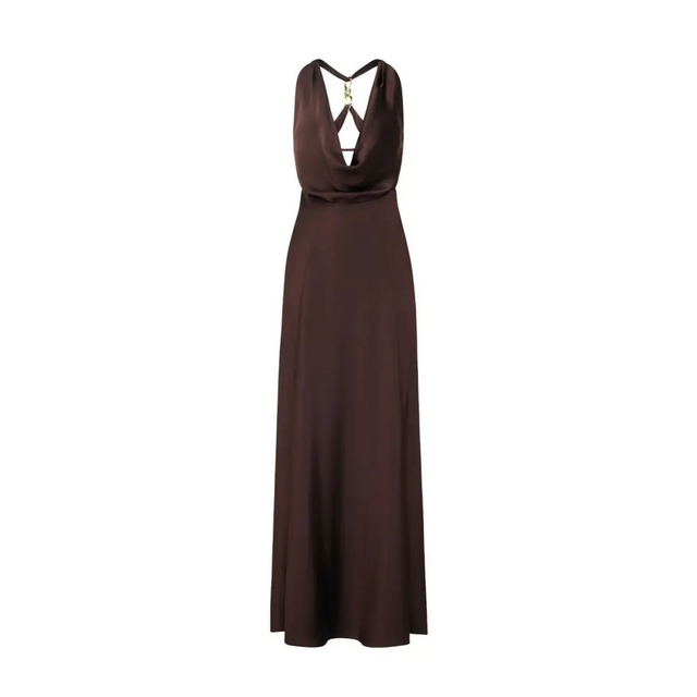 Manning Cartell Charmed Cowl Slip Dress Dark Chocolate Size 4 6 8 10 & 12 - Dresses