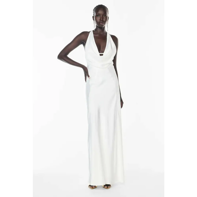 Manning Cartell Charmed Cowl Slip Dress White Size 8 - 8 / White - Dresses