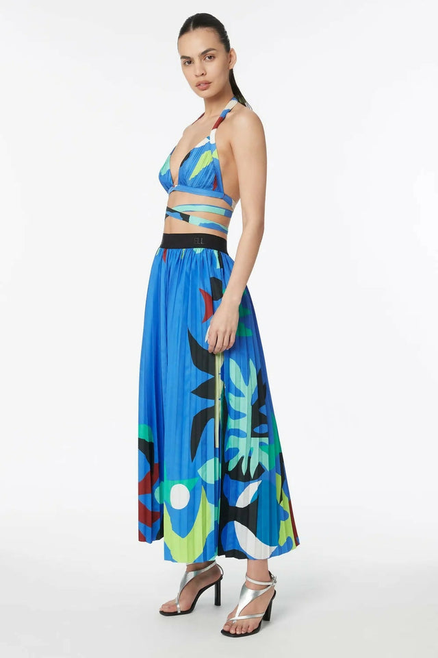 Manning Cartell Curtain of the Moon Bralette and Skirt Set Multi Size 8 - Outfit Sets