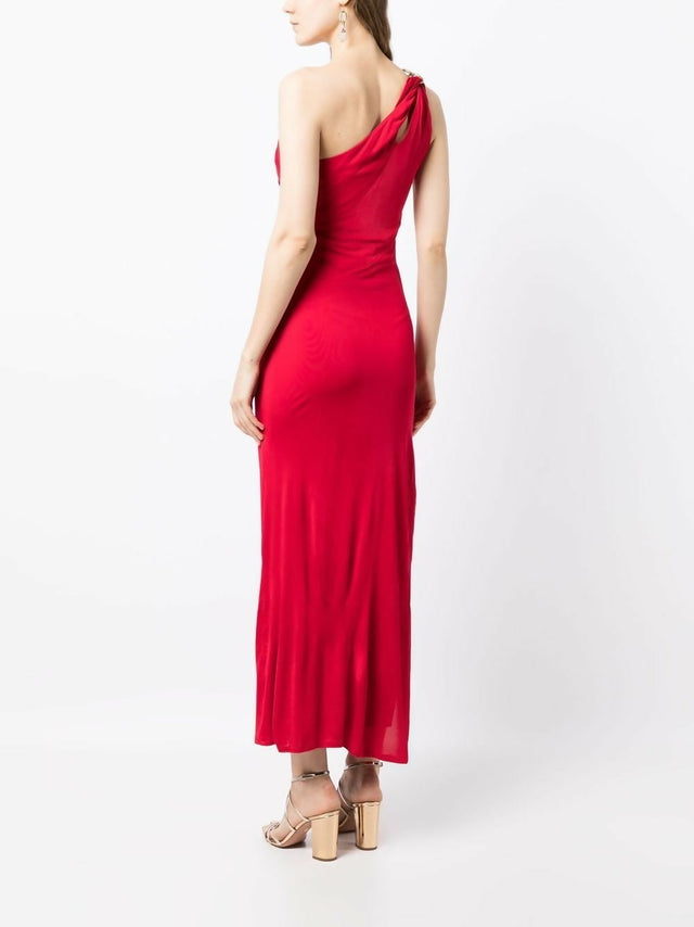 Manning Cartell Digital Love One Shoulder Dress Red Size 14 / XL - 14 / Red - Dresses