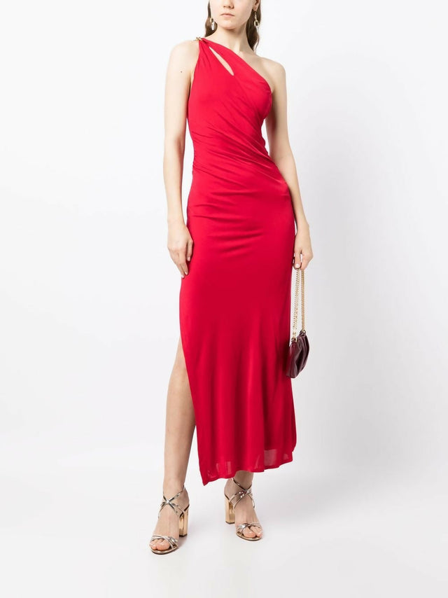 Manning Cartell Digital Love One Shoulder Dress Red Size 14 / XL - 14 / Red - Dresses