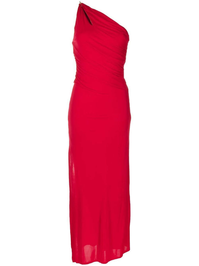 Manning Cartell Digital Love One Shoulder Dress Red Size 14 / XL - 14 / Red - Dresses