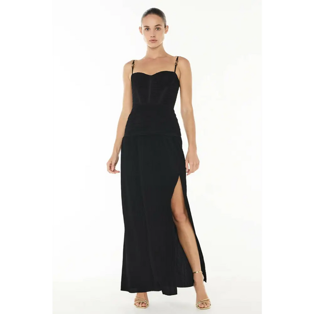 Manning Cartell Double Time Pleat Dress Black Size 14 - 14 / Black - Dresses