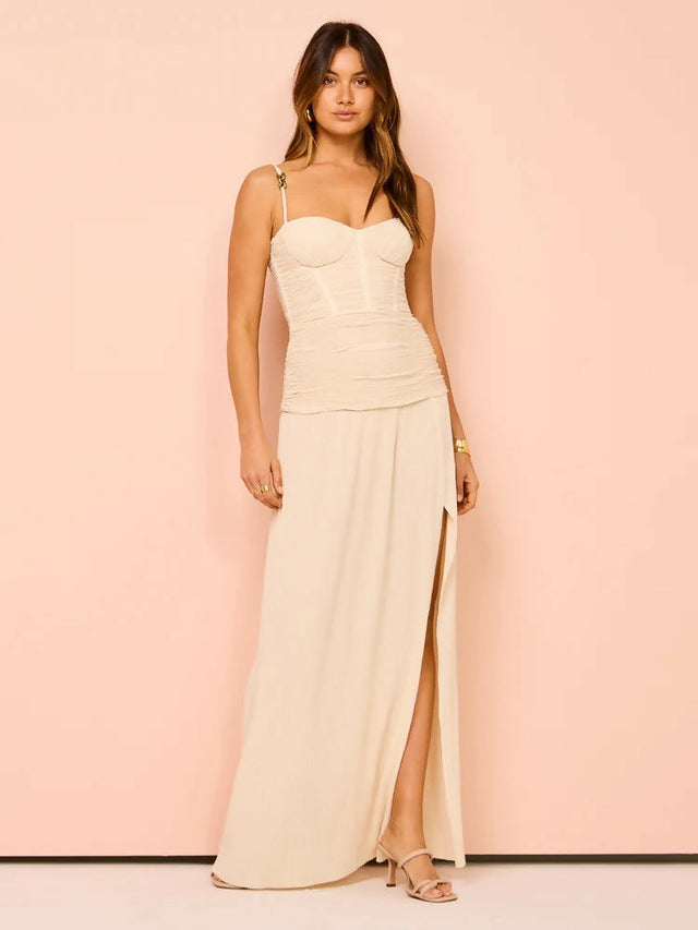 Manning Cartell Double Time Pleat Dress Nougat Size 8,10,12,14 - Dresses