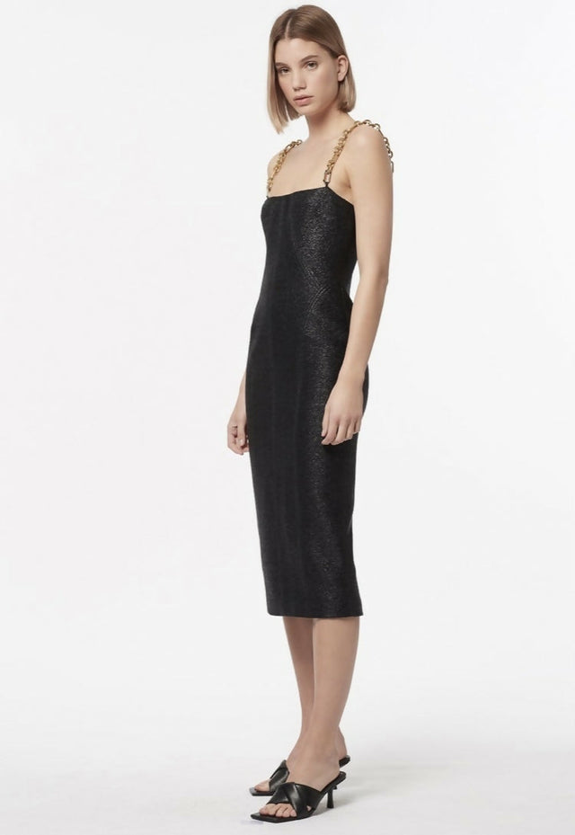 Manning Cartell Neo Classical Neo Classical Midi Dress - 12 / Black - Dresses