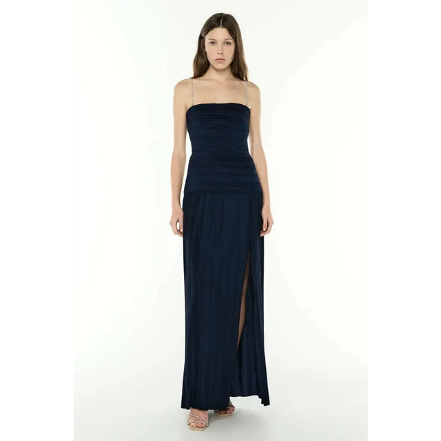 Manning Cartell Royal Debut Maxi Dress Navy Size 8 - 8 / Blue - Dresses