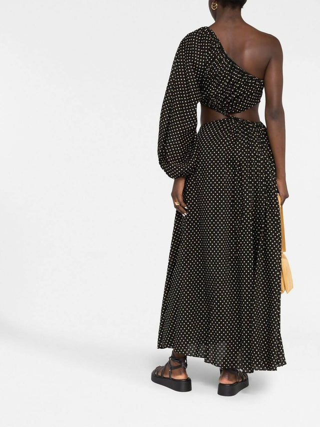 Matteau Asymmetric Wave Dress - Dresses