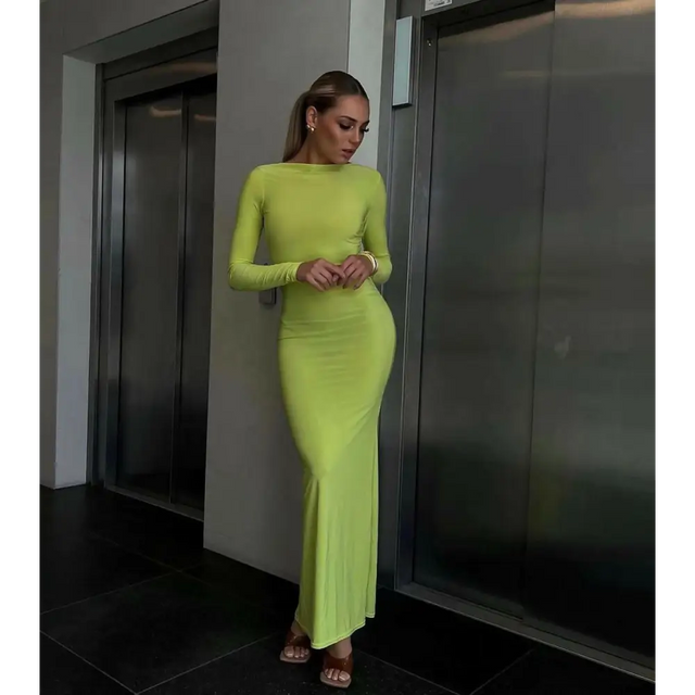 Melani the Label ‘Camila’ Gown - XS / Green - Dresses