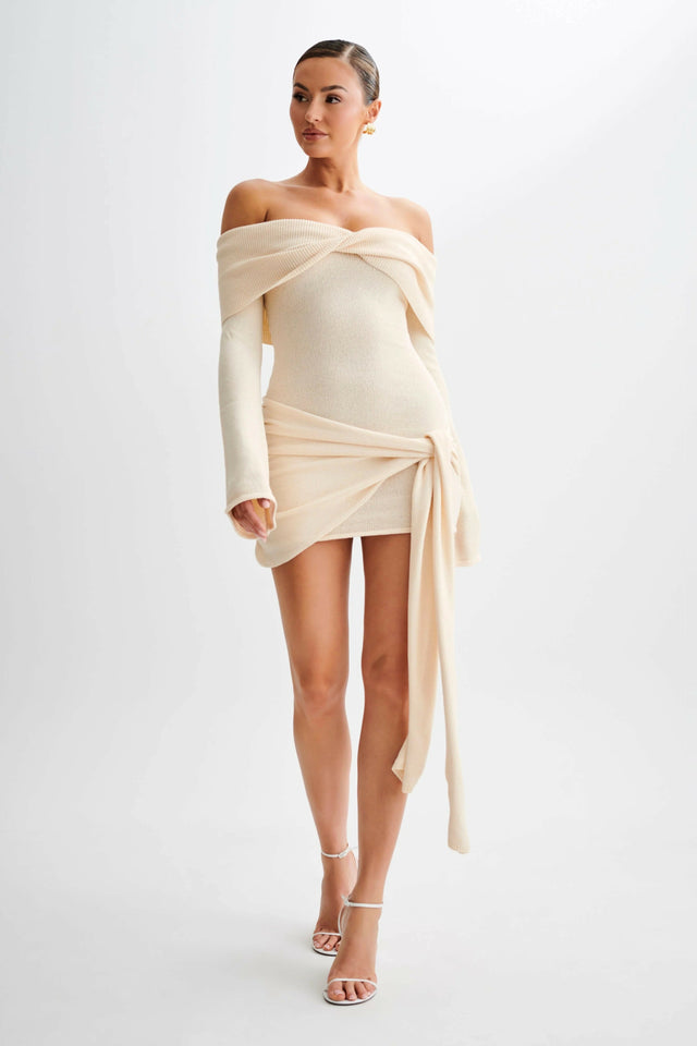 Meshki Camryn Mini Dress - 10 / Yellow - Dresses