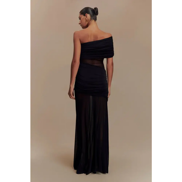Meshki Dallas One Shoulder - 10 / Black - Dresses