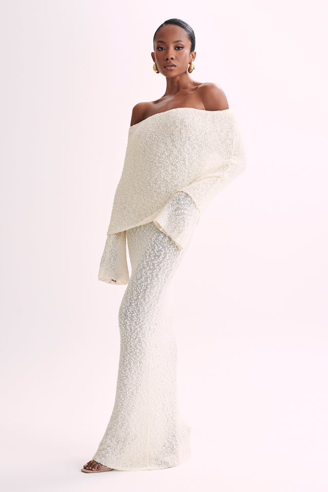 Meshki Marisol Maxi Dress - 8 / White - Dresses
