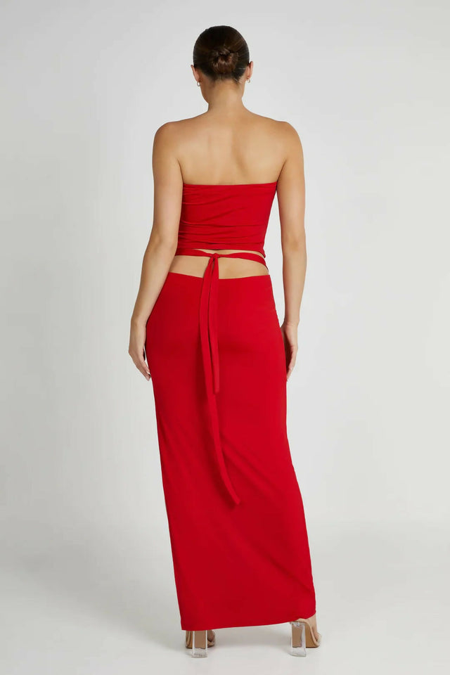 Meshki Megan Jeanine Set in Red - 8 / Red - Outfit Sets
