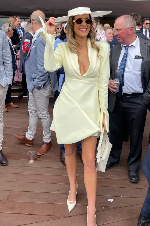 Stephanie Spencer Porter Boater - Off White