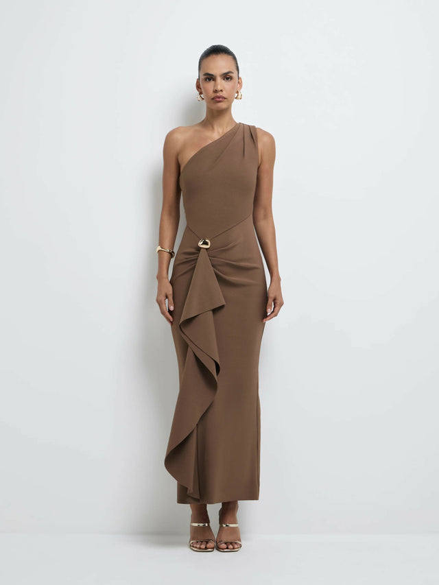 Sheike Dominique Maxi Dress - Chocolate