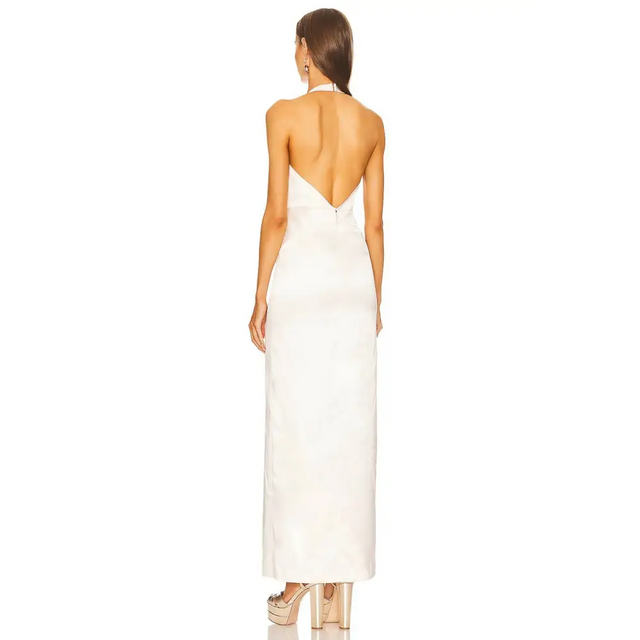 Michael Costello - Marissa Gown - 8 / White - Dresses