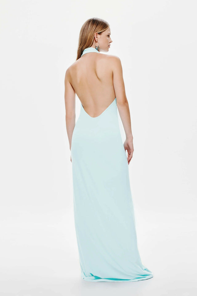 MISHA Blue Rivera Jersey Maxi Dress - Dresses