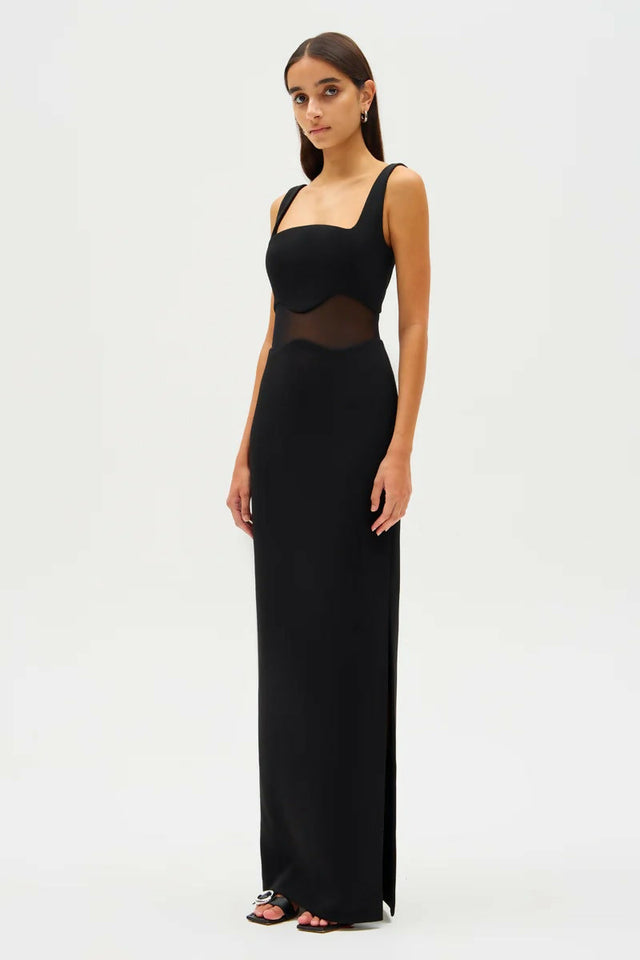 JAS24DR062_Damita_Bonded_Crepe_Maxi_Dress_Black_1