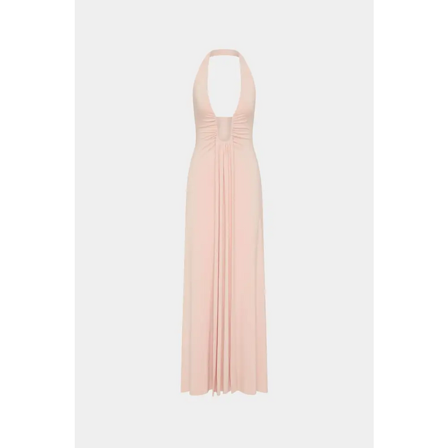 Misha Jennifer Cupro Dress Dusty Pink Size M - 10 / Pink - Dresses