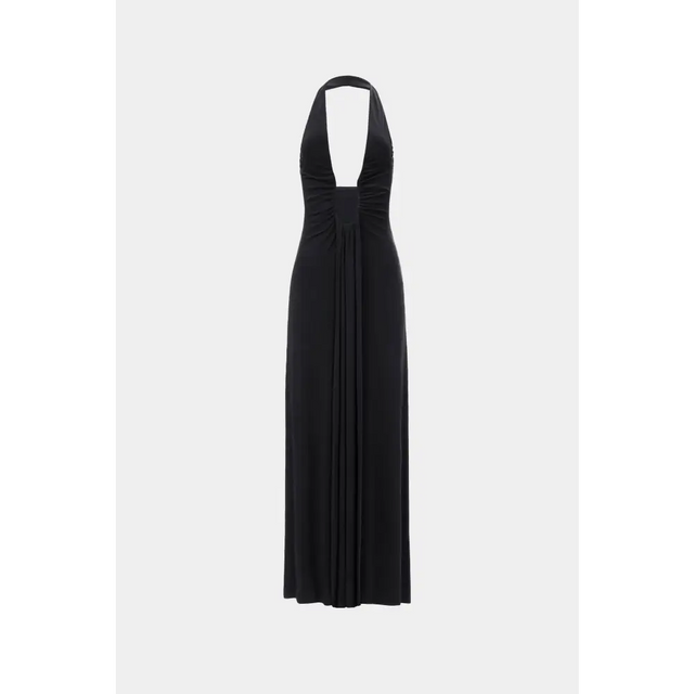 Misha Jennifer Cupro Maxi Dress Black Size 10 - 10 / Black - Dresses