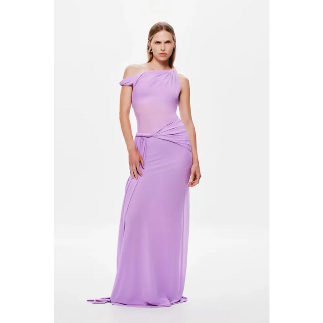 Misha Sisal Dress Lilac Size 10 - 10 - Dresses
