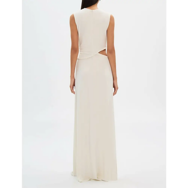 Misha The Sierra Jersey Gown Ivory White Size AU 12 - 12 / White - Dresses