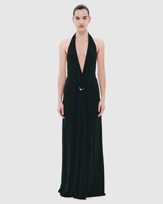 MISHA The Unity Jersey Dress Black - 6 / Black - Dresses