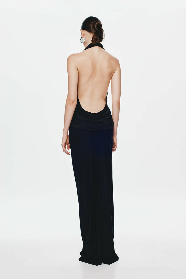 Misha Vanessa Jersey Dress - 8 / Black - Dresses