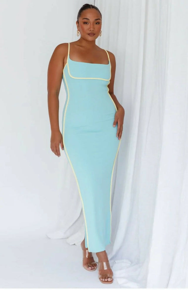 Mishkah Aleksandra Dress Blue - 6 / Multi - Dresses