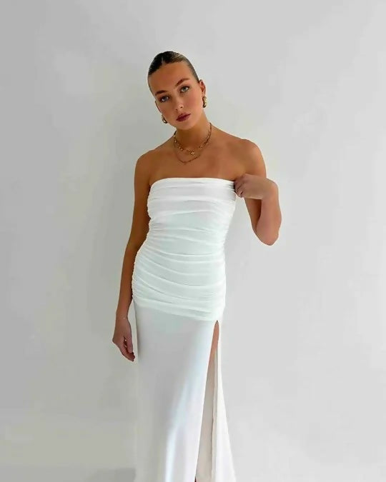 Mode Mila Remi Dress - 6 / White - Dresses