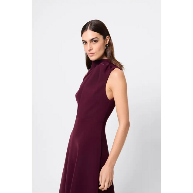 Mossman - Cosmic Maxi Dress - Cherry Laquer - Dresses