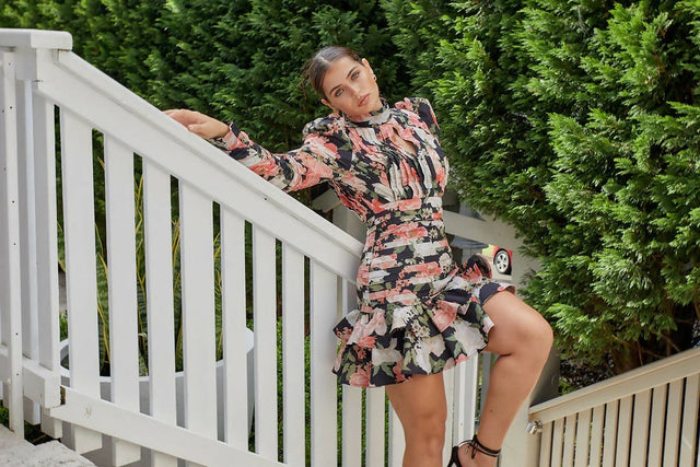 Mossman Kissed by a Rose Top and Skirt Set Floral Size 10 - 10 / Floral - Outfit Sets