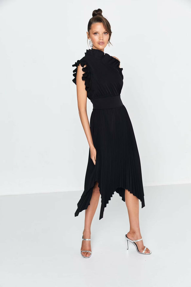 Mossman Lady like Dress Black Size 8 - 8 / Black - Dresses