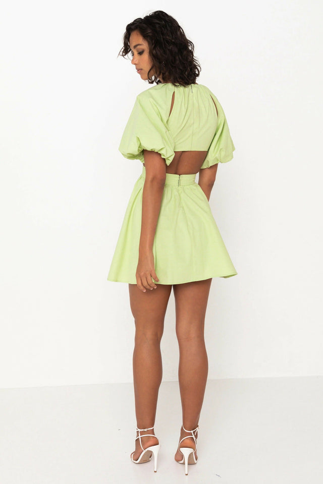 Mossman Seahaze Dress - 10 / Green - Dresses