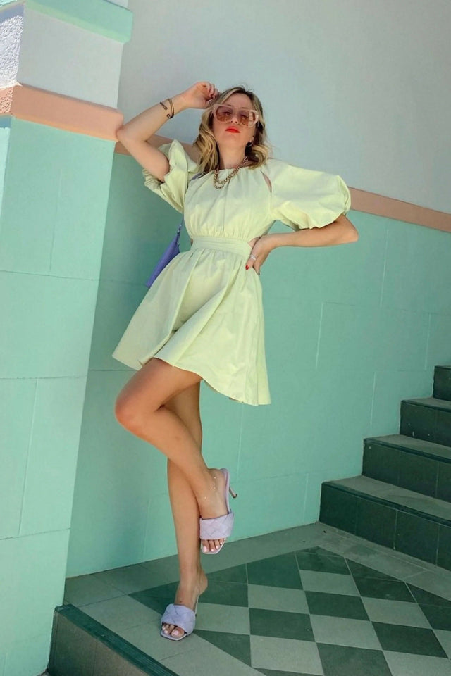 Mossman Seahaze Dress - 10 / Green - Dresses