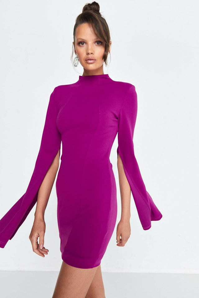 Mossman The Sense of Mystery Dress Magenta Size 10 12 & 14 - Dresses