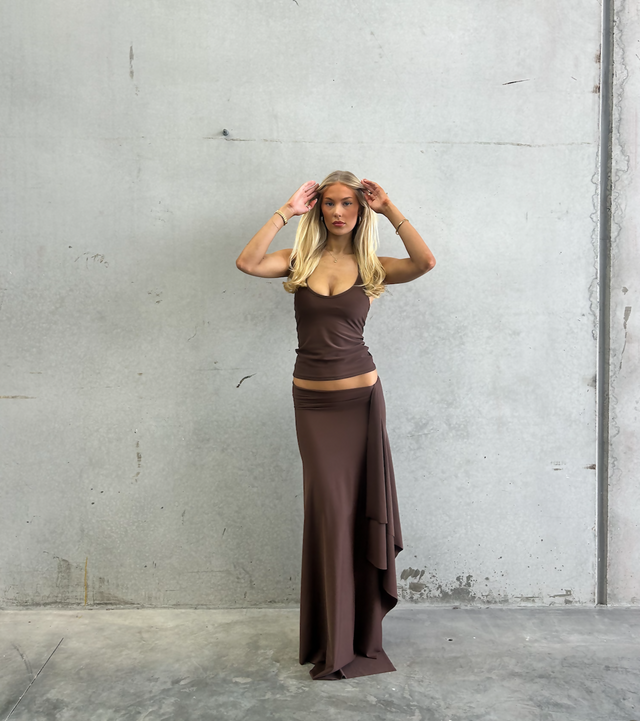 Mr Winston Jemima Set in Espresso - 8 / Brown - Outfit Sets
