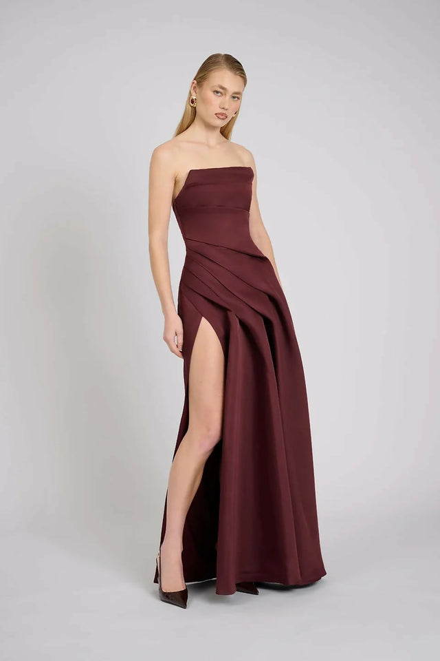 ELIYA THE LABEL Deanna Gown - Wine