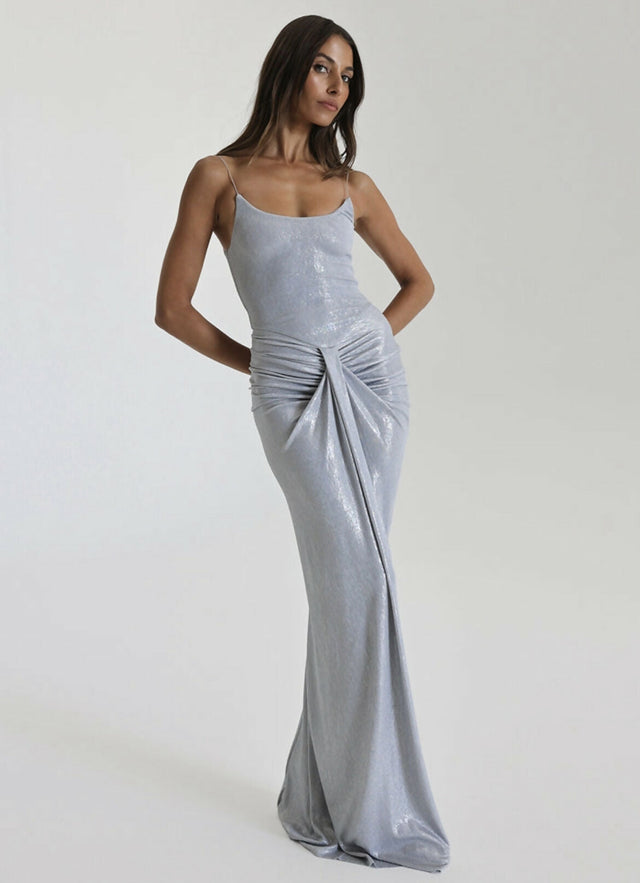 Natalie Rolt Allora Gown Silver - Dresses