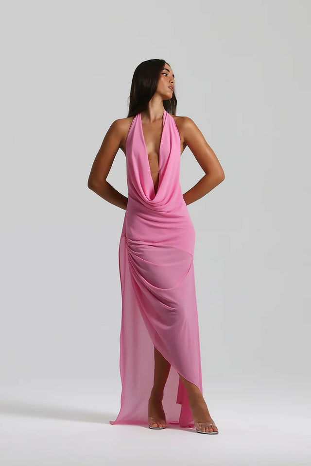 Natalie Rolt Anastasia Dress - 8 / Pink - Dresses